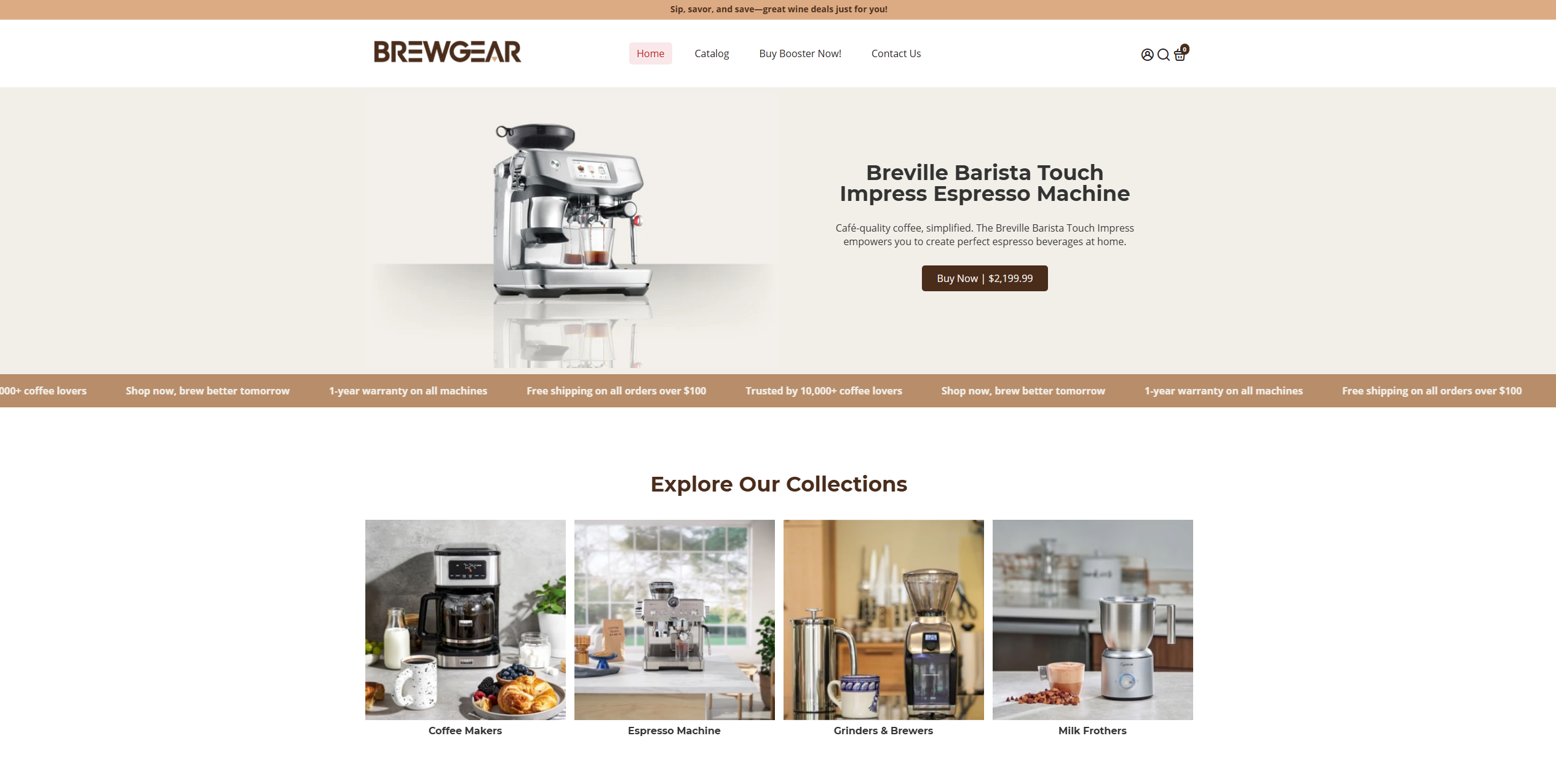 Coffee appliances
