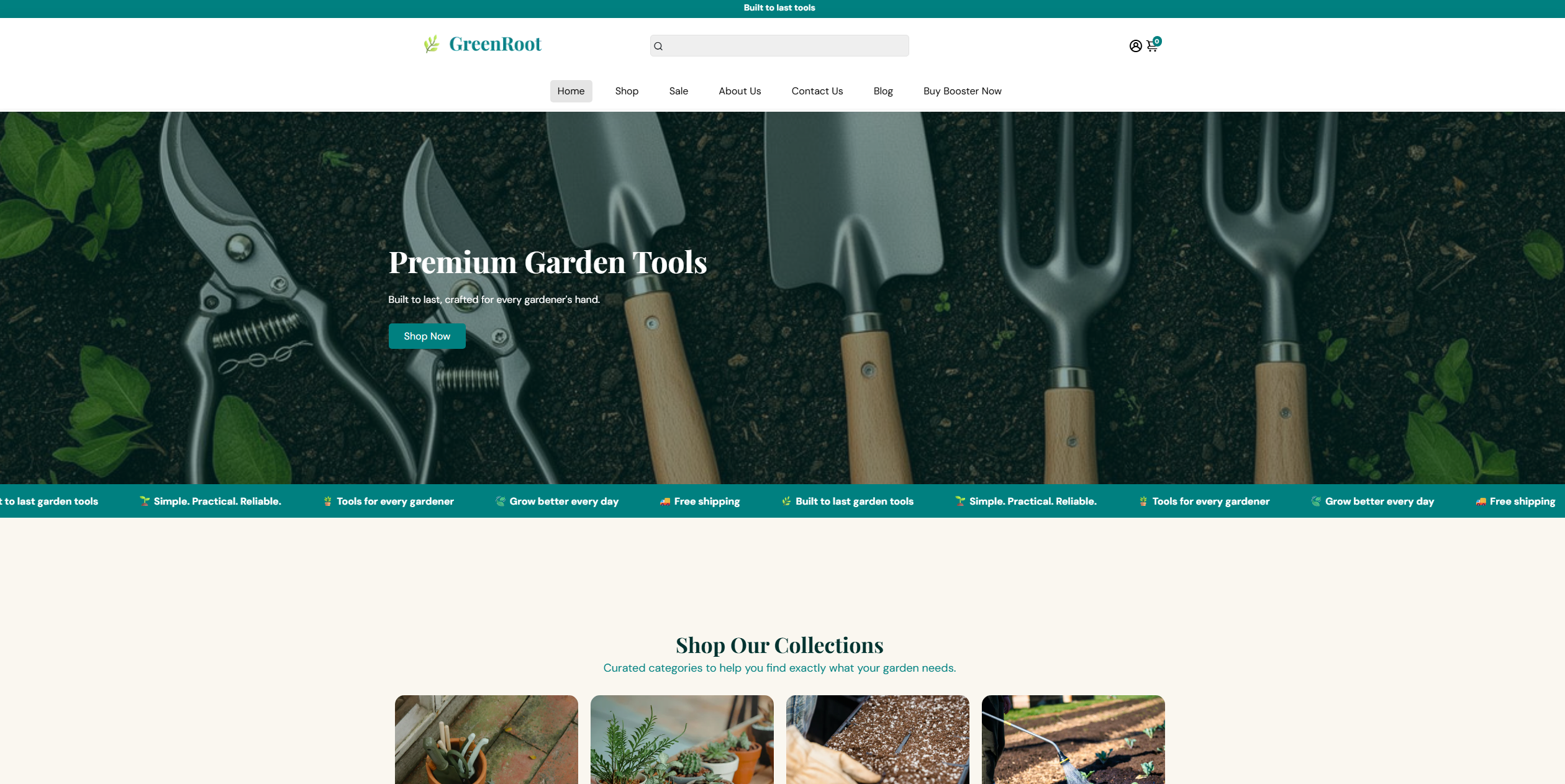 Gardening supplies image